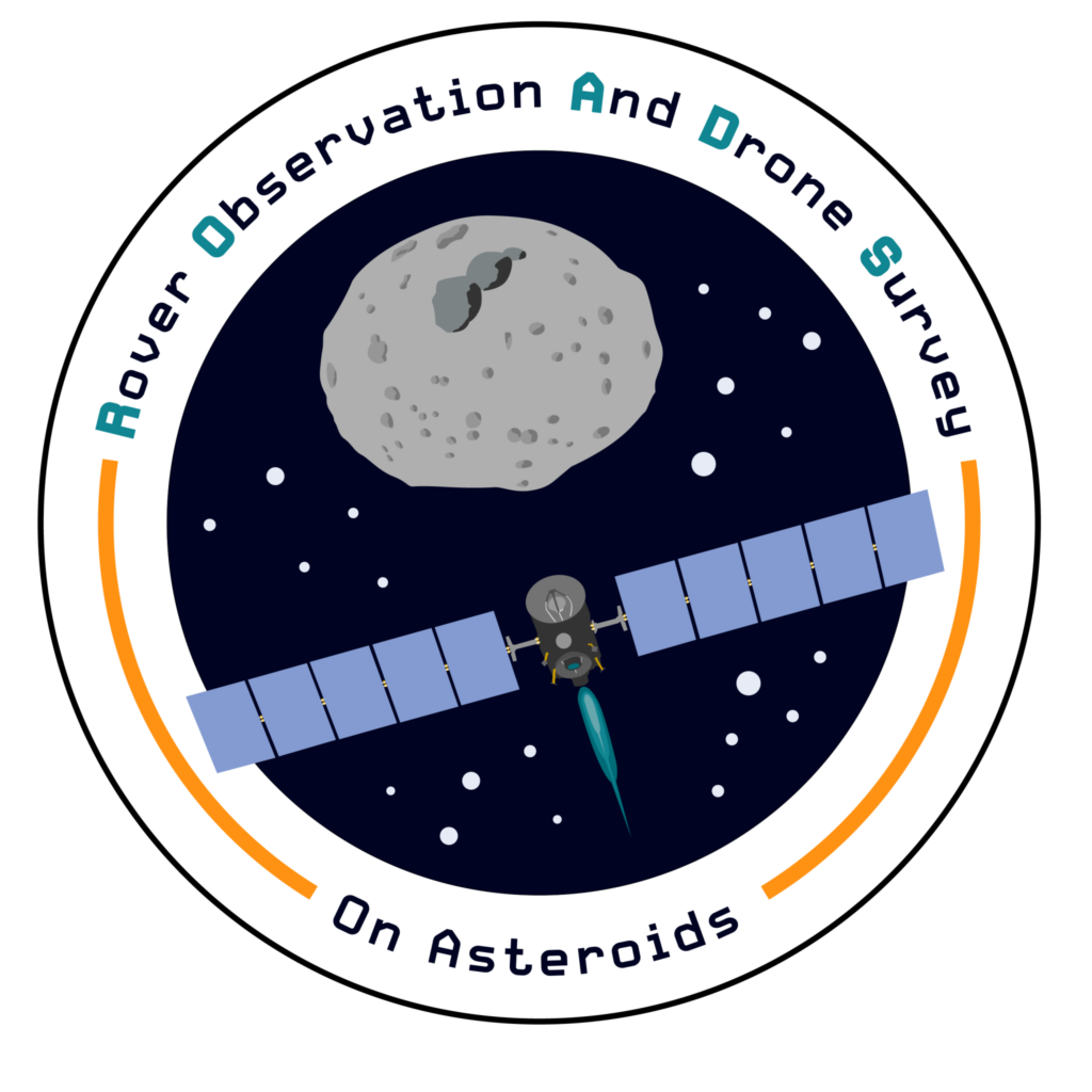 ROADS on asteroids logo